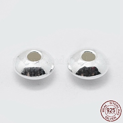 925 Sterling Silver Corrugated Spacer Beads&nbsp;STER-K171-43S