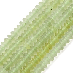 Natural Green Jade Beads Strands&nbsp;G-F808-F01-01