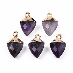 Natural Amethyst Pendants&nbsp;G-N326-134-02