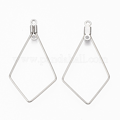 Tarnish Resistant 304 Stainless Steel Wire Pendants&nbsp;STAS-T051-002