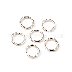 鉄オープン丸カン  ラウンド  ローズゴールド  21ゲージ  5x0.7mm  内径：3.6mm  約1000個/50g&nbsp;IFIN-YW0001-41RG