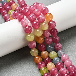 Dyed Natural Malaysia Jade Beads Strands&nbsp;X-G-G021-02B-16