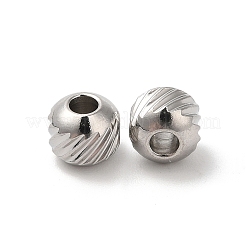 Non-Tarnish 201 Stainless Steel Bead&nbsp;STAS-H214-29B-P-1