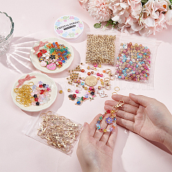 DIY Keychain Making Findings Kits&nbsp;DIY-BM0002-86