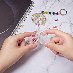 プラスチックビーズ収納ケース  コラム  透明  3.2x1.8cm  容量：7ミリリットル  30pc&nbsp;CON-BC0004-18