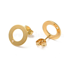 201 Stainless Steel Stud Earring Findings&nbsp;STAS-D244-23G