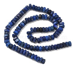 Dyed Natural Lapis Lazuli Beads Strands&nbsp;G-G317-A24-3x6mm
