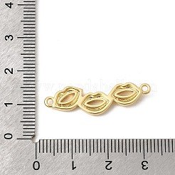 Brass Connector Charms&nbsp;KK-H267-062G