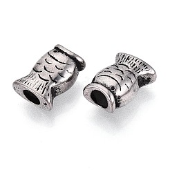 304 Stainless Steel European Style Large Hole Beads&nbsp;STAS-T072-107AS