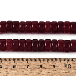 Dyed Natural White Jade Beads Strands&nbsp;G-T143-17H