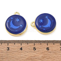 Printed Brass Pendants&nbsp;KK-CBAF9BC-15G-02