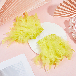 Feather Bracelets Wrist Band&nbsp;AJEW-WH0591-443C