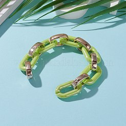 Handmade Opaque Acrylic Cable Chains&nbsp;AJEW-JB00890-03