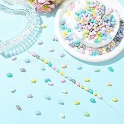 500Pcs Baking Paint Opaque Glass Beads&nbsp;GLAA-CJ0003-01