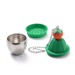 Silicone Tea Infuser&nbsp;AJEW-G030-02