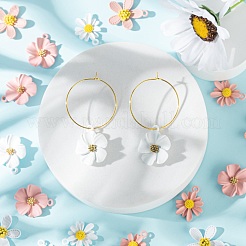 24個6スタイルスプレー塗装合金ペンダント  花/デイジー＆花  ミックスカラー  20.5~25x16.5~22x4~6mm  穴：1.8~2mm  4個/スタイル&nbsp;FIND-LS0001-70