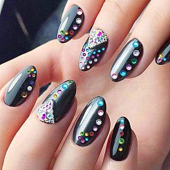 Transparent Acrylic Rhinestone Sticker&nbsp;DIY-WH0012-03