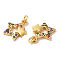 925 Sterling Silver Micro Pave Cubic Zirconia Charms&nbsp;STER-I010-43G