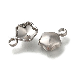 304 Stainless Steel Pendant Cabochon Settings&nbsp;STAS-I310-30P
