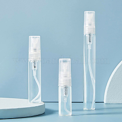 30個 3ml 5ml 10ml ガラススプレーボトル、PPプラスチック蓋付き  2個のプラスチックファンネルホッパーと4個の2mlトランスファー目盛り付きピペット  エッセンシャルオイル用  香水作り  透明&nbsp;MRMJ-BC0002-75