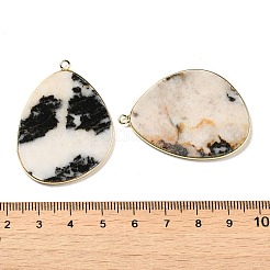 Natural Zebra Jasper Pendants&nbsp;G-K347-02G-02