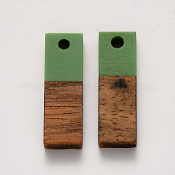 Resin & Walnut Wood Pendants&nbsp;RESI-S358-B-79O