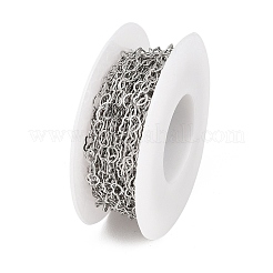 304 Stainless Steel Heart Link Chains&nbsp;CHS-C013-04P-01