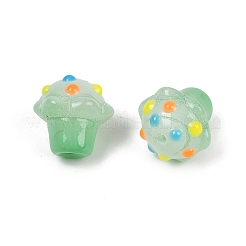 Glass Bumpy Beads&nbsp;GLAA-B025-01B