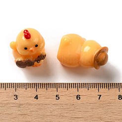 Opaque Resin 3D Chick Ornaments&nbsp;CRES-P034-03