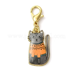 Alloy Enamel Pendants Decoration&nbsp;HJEW-JM02983
