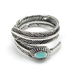 Enamel Adjustable Alloy Finger Rings&nbsp;X-RJEW-S038-008