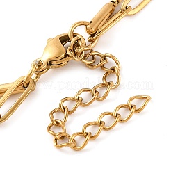 304 Stainless Steel Multi-Strand Chain Bracelets&nbsp;BJEW-G711-03A-G