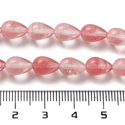 Cherry Quartz Glass Beads Strands&nbsp;G-B106-A01-01
