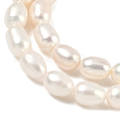 Natural Cultured Freshwater Pearl Beads Strands&nbsp;PEAR-P250307