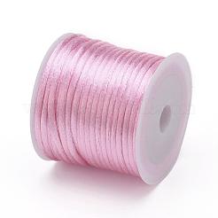 Nylon Satin Rattail Cords&nbsp;NWIR-L006-1mm-20
