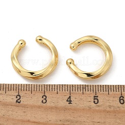 Rack Plating Brass Chunky Cuff Earrings for Women&nbsp;EJEW-G288-14G