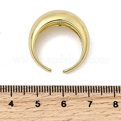 Brass Cuff Rings for Women&nbsp;RJEW-L130-002G