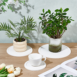 3Pcs 3 Styles Diatomaceous Earth Flower Pot  Pads&nbsp;DIY-OC0014-84B