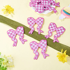 8Pcs Polyester Clothing Patches&nbsp;DIY-TA0015-30B