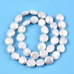 Natural Keshi Pearl Beads Strands&nbsp;PEAR-S018-10B