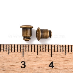 Brass Ear Nuts&nbsp;X-KK-EC028-AB-FF