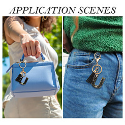 1Pc Resin Letter Keychains&nbsp;KEYC-TADJ0001-09U