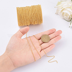 Brass Twisted Chains&nbsp;CHC-S107-G-NF