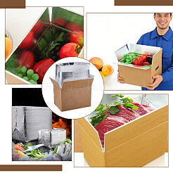 Paper Packing Boxes with Heat Preservation Bag&nbsp;CON-WH0095-211