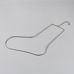 ステンレス製靴下ストレッチャー  靴下掛けフック  ステンレス鋼色  396x216x3mm&nbsp;AJEW-WH0606-32D