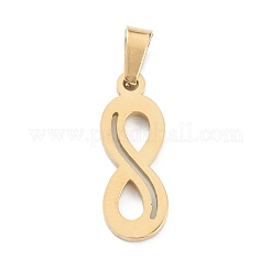 Ion Plating(IP) 304 Stainless Steel Pendants&nbsp;STAS-Z035-10
