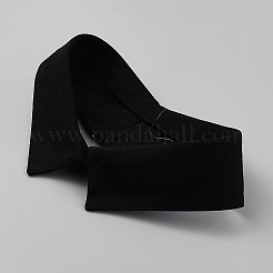 Polyester & Glass Rhinestone Fake Shirt Collar&nbsp;DIY-WH0060-71B