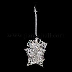 Christmas Transparent Acrylic Big Pendant Decorations&nbsp;HJEW-F017-03
