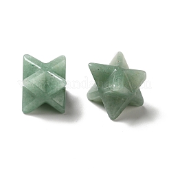 天然石グリーンアベンチュリンビーズ  穴なし/ドリルなし  メルカバスター  12.5~13x12.5~13x12.5~13mm&nbsp;G-A206-01B-11