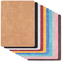 10Pcs 10 Colors PU Leather Fabric&nbsp;FIND-CL0001-82A
